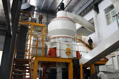 铅锌矿立磨工业磨粉机械